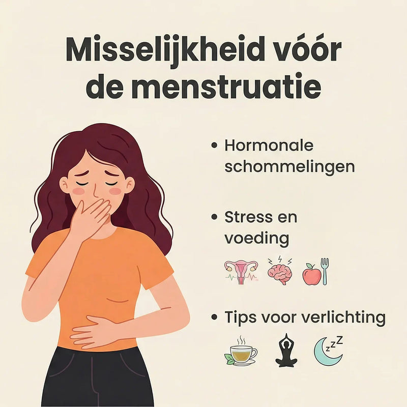 Übelkeit vor der Menstruation: Ursachen und 5 schnelle Tipps gegen PMS