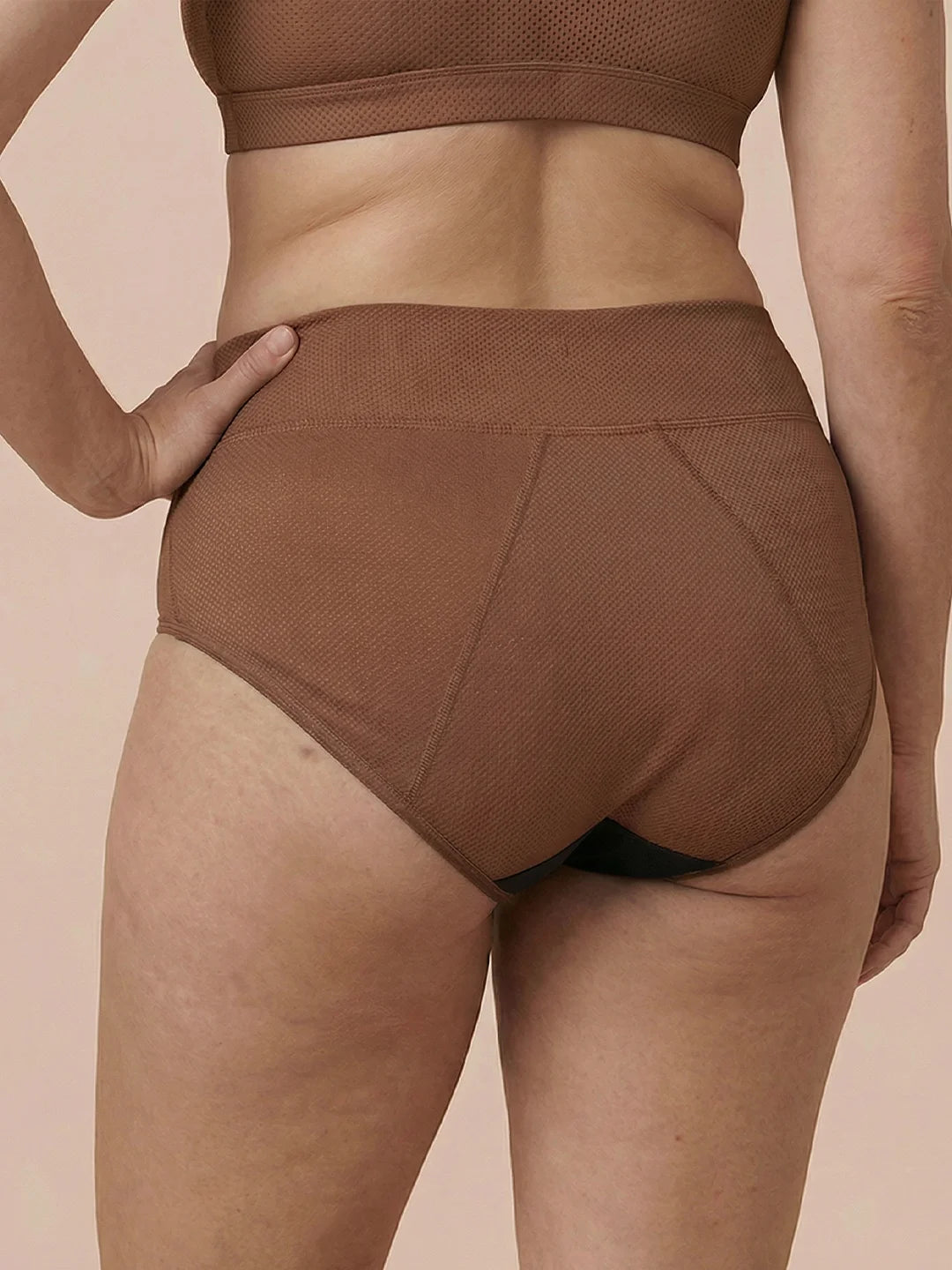 Classic Brief | 100% auslaufsicher, Tag & Nacht | Karamell | Periodenunterwäsche