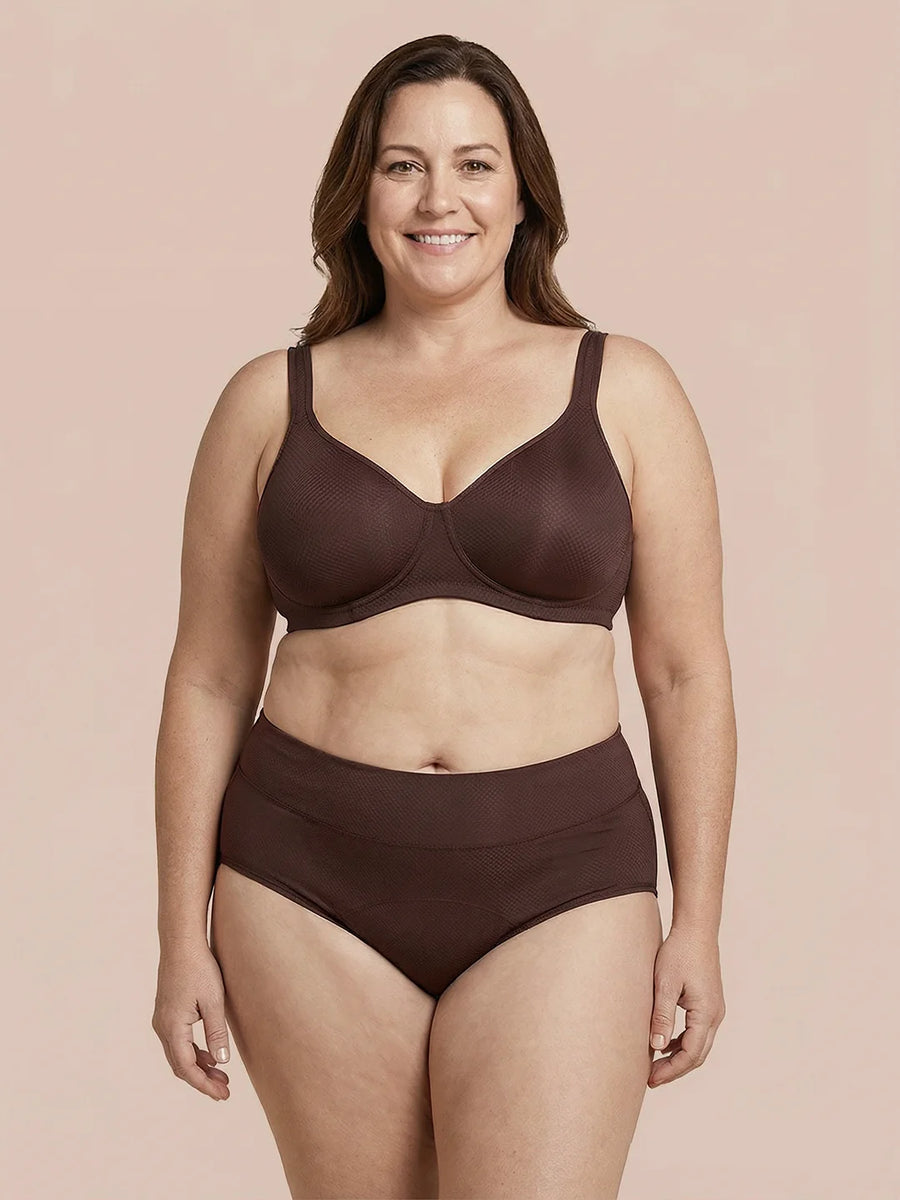 Classic Brief | 100% auslaufsicher, Tag & Nacht | Schokolade | Periodenunterwäsche