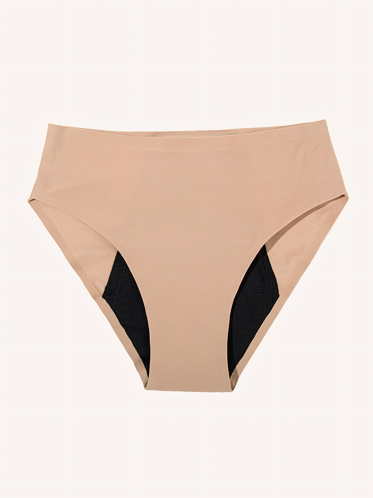 High Waist Brief | 100% lekvrij, dag & nacht | Apricot