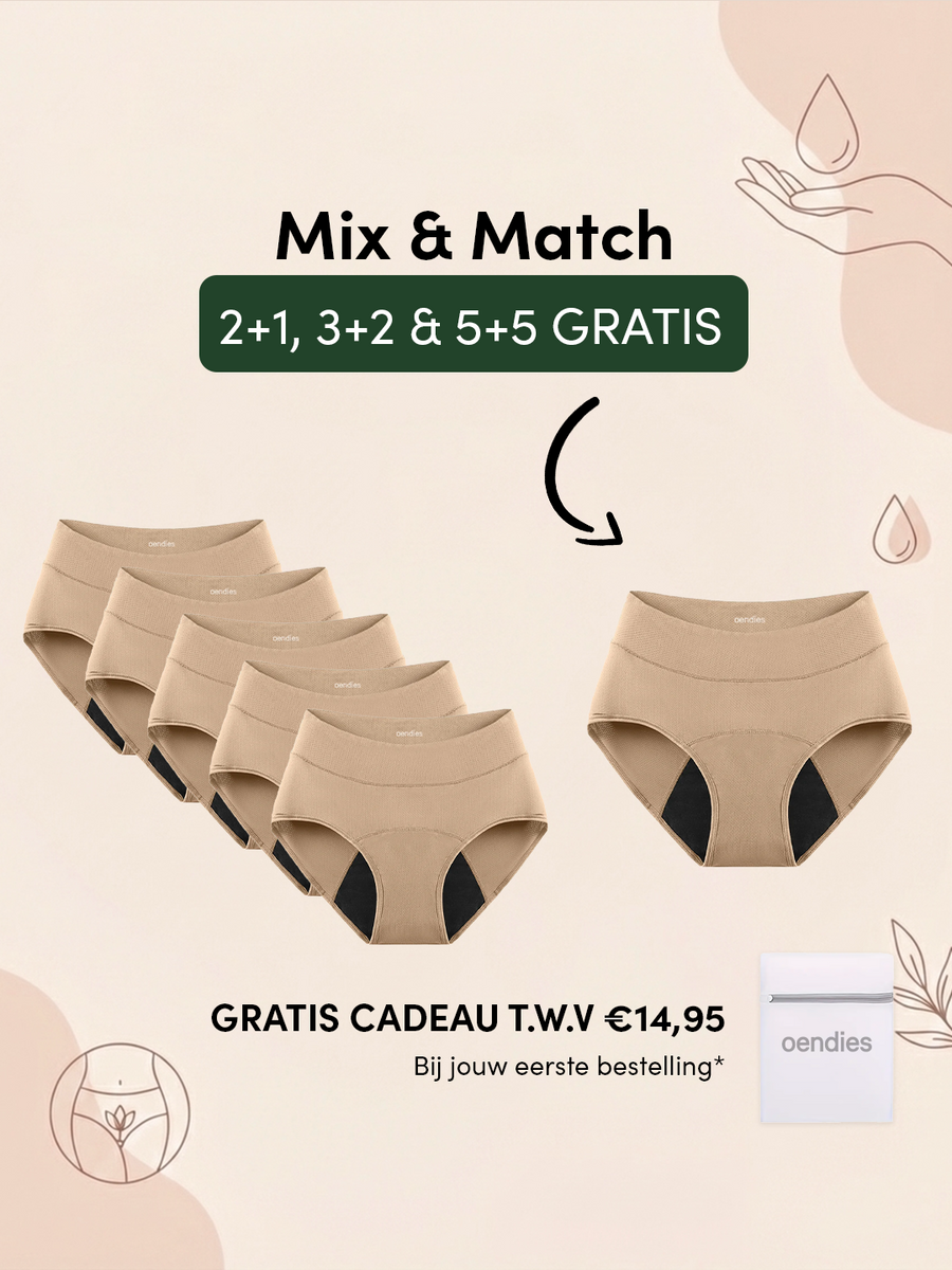 Huggster Brief | 10er-Pack | Starker Urinverlust | 100% auslaufsicher, Tag & Nacht | Apricot