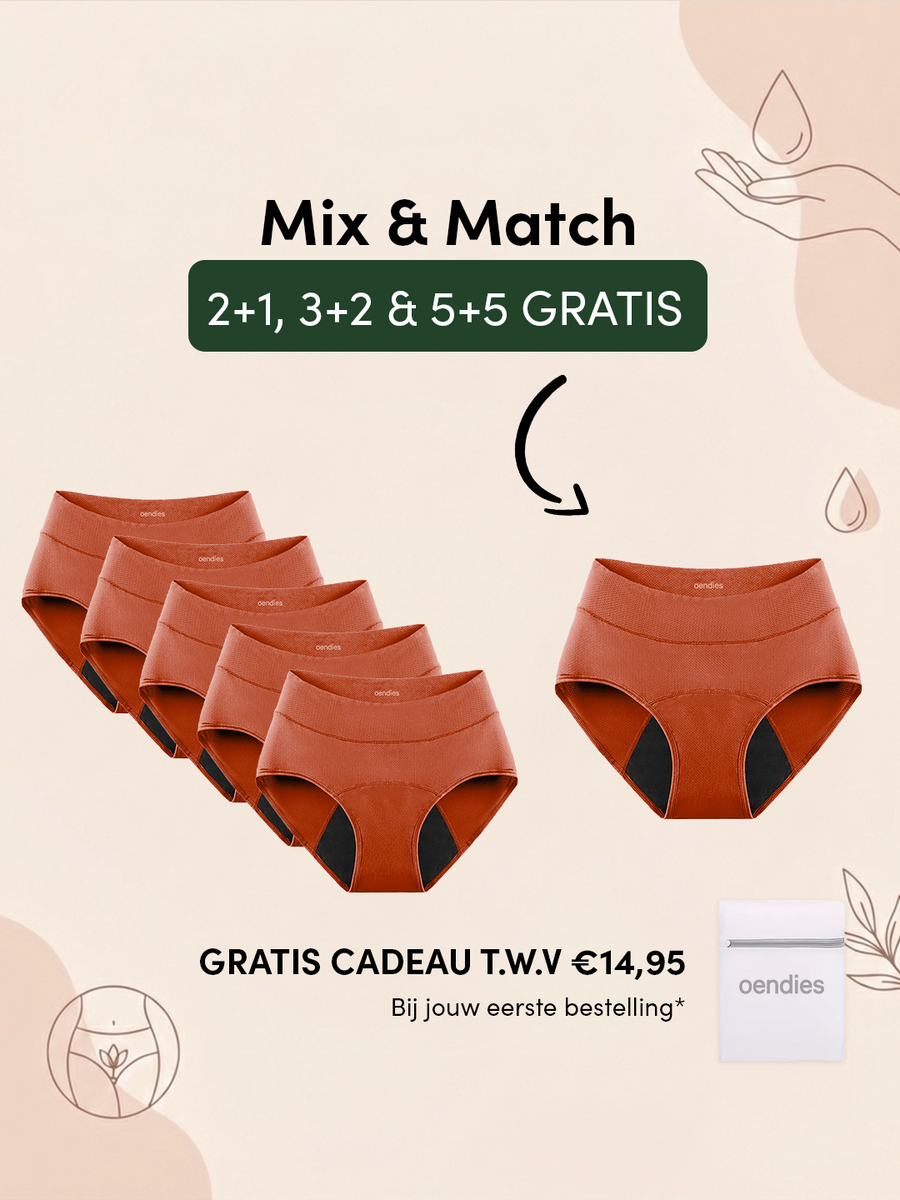 Huggster Brief | 10er-Pack | starker Urinverlust | 100% auslaufsicher, Tag & Nacht | Orange