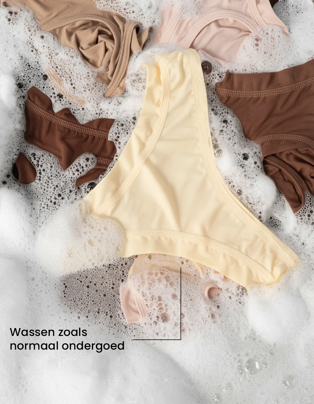 Hugger Menstruatie Ondergoed Rood