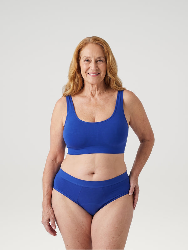 Nahtlos Brief | Regular | Blau