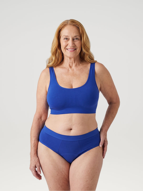 Nahtlos Brief | Regular | Blau