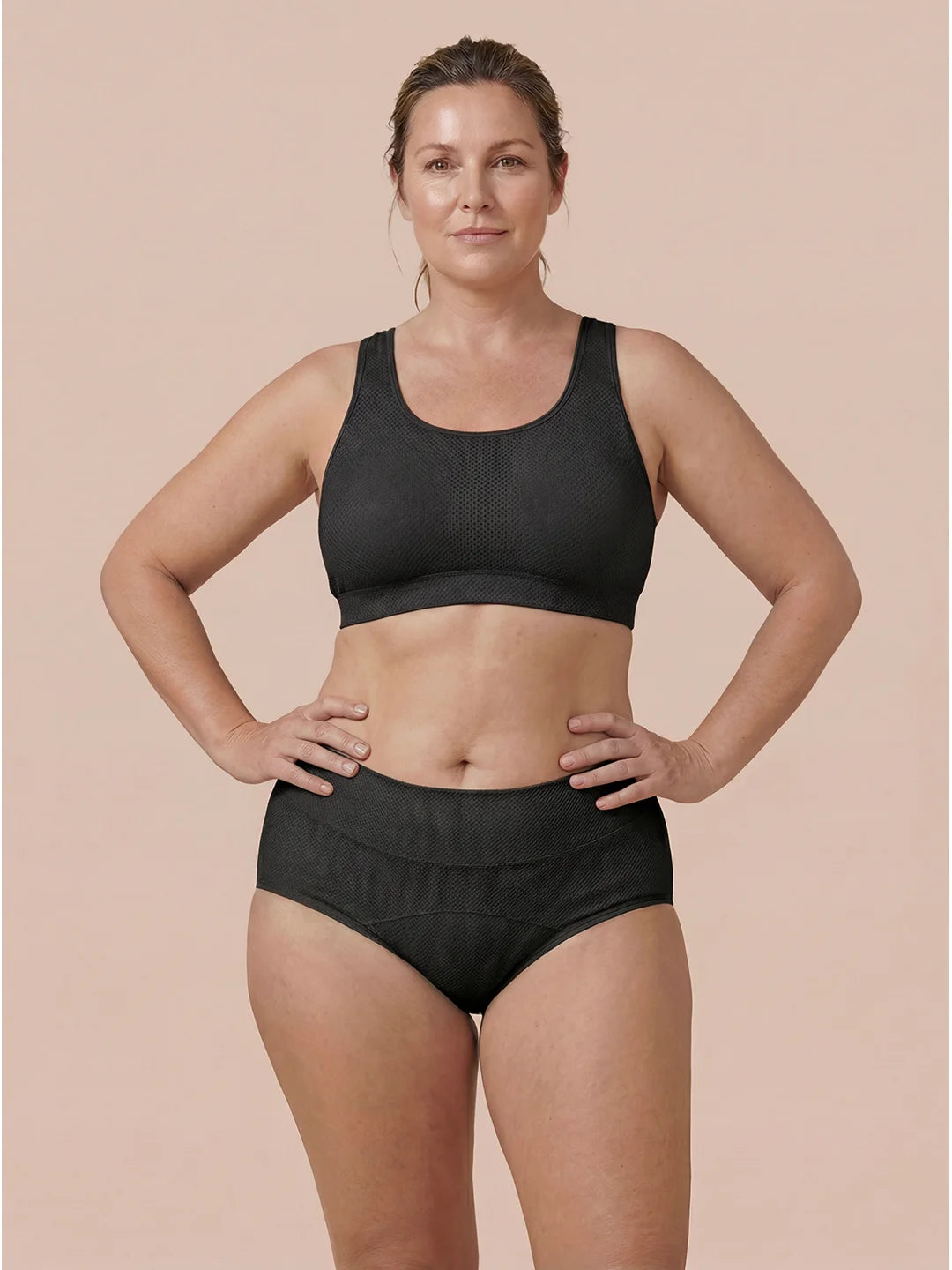 Classic Brief | 100% auslaufsicher, Tag & Nacht | Schwarz