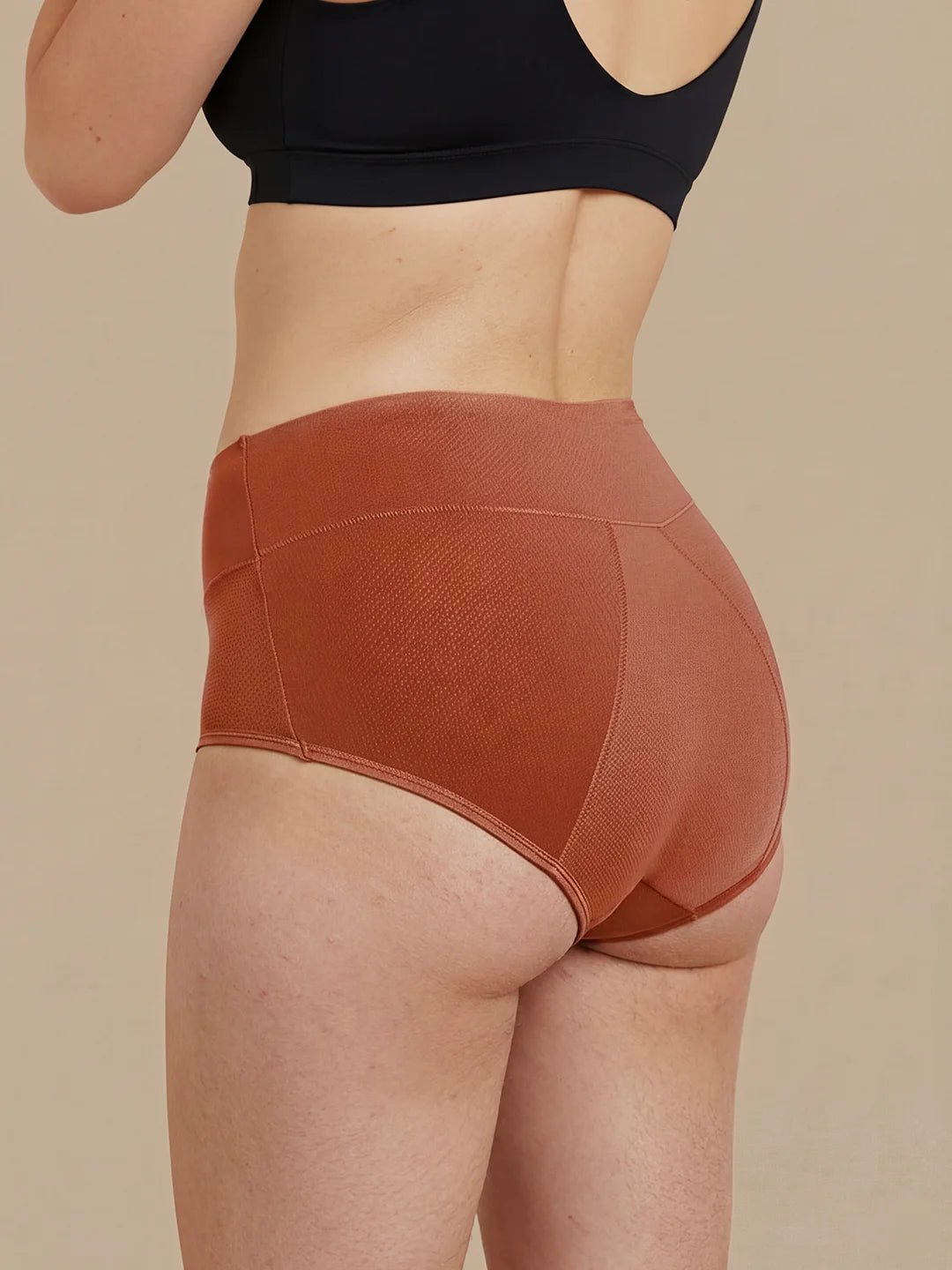 Huggster Brief | Bundel van 10 | Hevig Urineverlies | 100% lekvrij, dag & nacht | Oranje