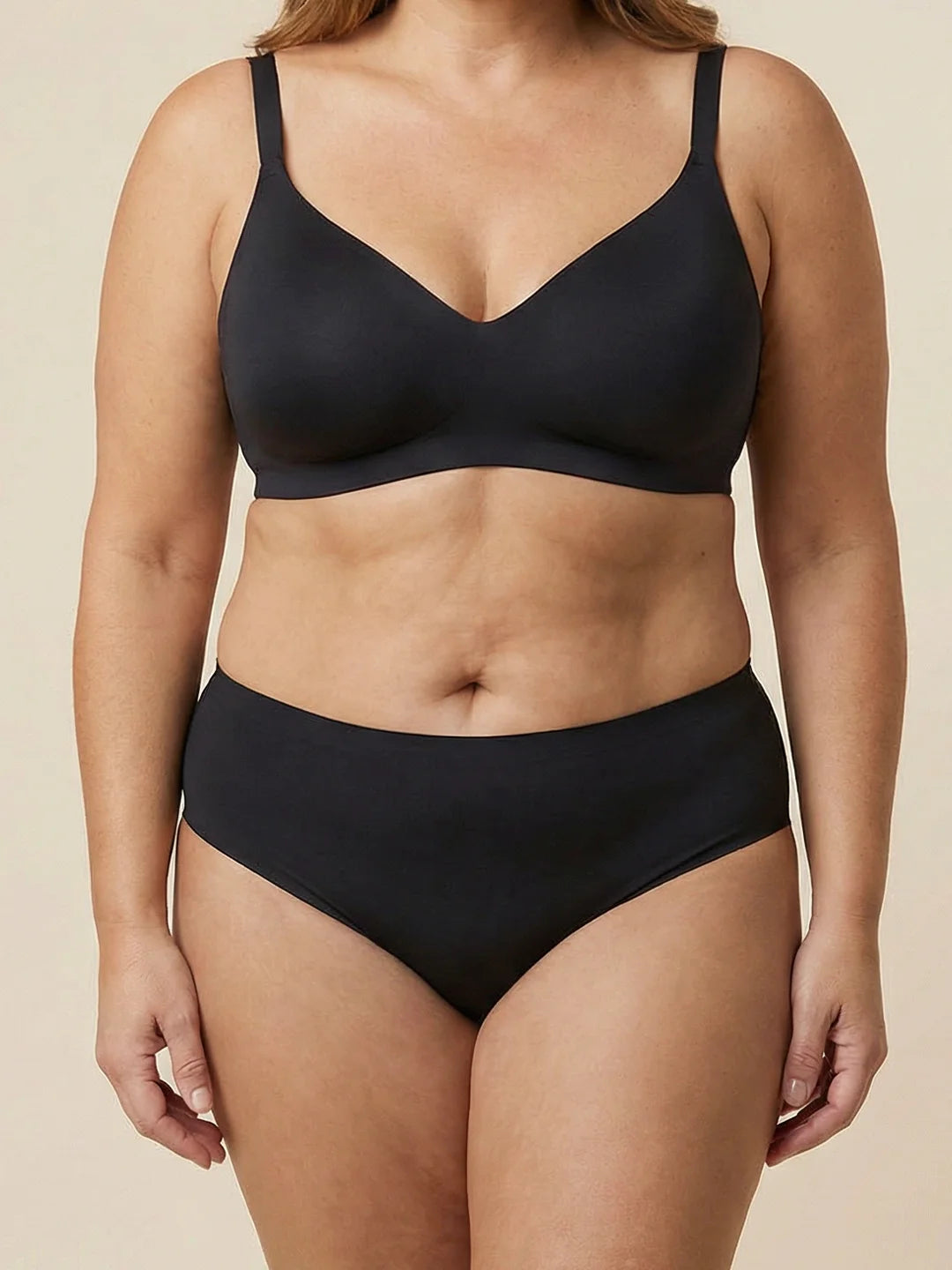 High Waist Brief | Starker Urinverlust | Ultraweich & nahtlos | 100% auslaufsicher & Bio-Baumwolle | Schwarz | Oendies