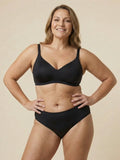 High Waist Brief | Starker Urinverlust | Ultraweich & nahtlos | 100% auslaufsicher & Bio-Baumwolle | Schwarz | Oendies