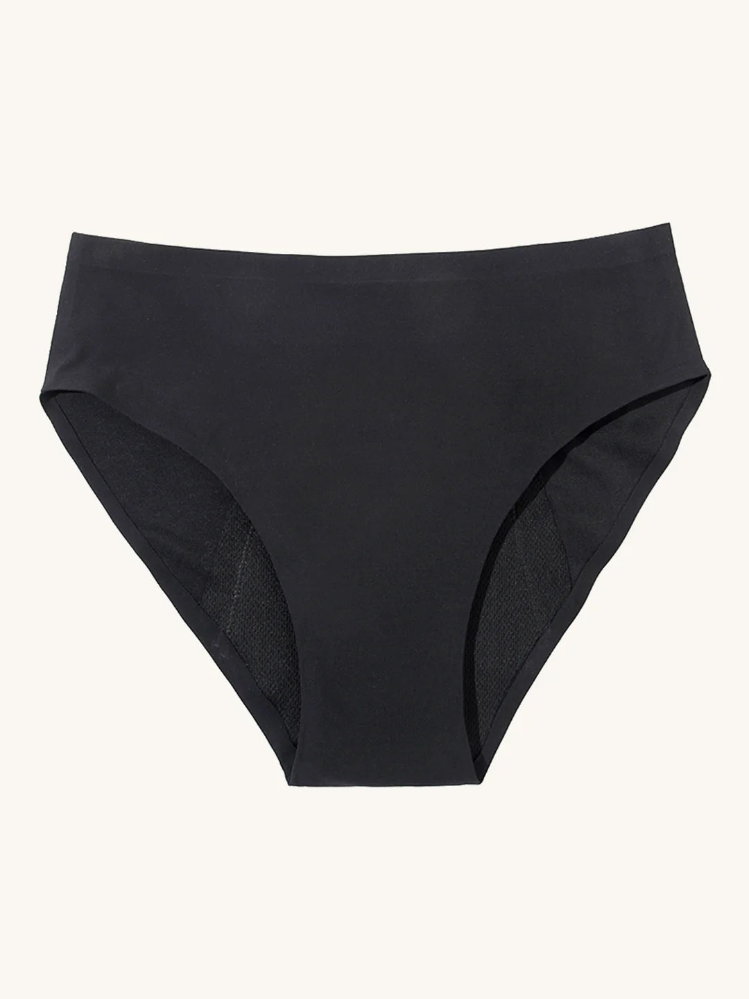 High Waist Brief | Starker Urinverlust | Ultraweich & nahtlos | 100% auslaufsicher & Bio-Baumwolle | Schwarz | Oendies