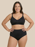 Menstruations-Schwimmbrief | Extra intensiv | 100 % auslaufsicher | Schwarz