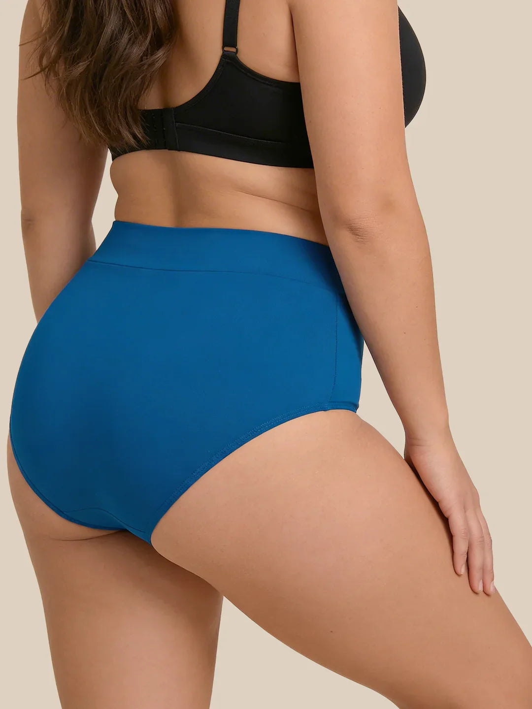 Menstruations-Schwimmbrief | Extra intensiv | 100 % auslaufsicher | Blau