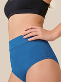 Menstruation Schwimmbrief Teenager | Extra intensiv | 100 % auslaufsicher | Blau