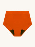 Menstruation Schwimmbrief Teenager | Extra intensiv | 100 % auslaufsicher | Orange