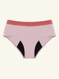 Hipster Brief | 100% auslaufsicher, Tag & Nacht | Rosa | Periodenunterwäsche