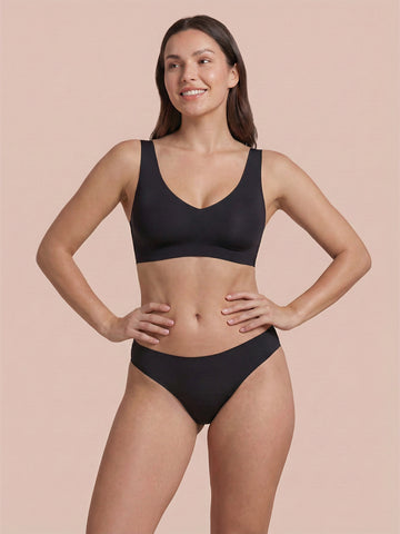 Classic 2.0 Brief | 100% auslaufsicher, Tag & Nacht | Schwarz | Periodenunterwäsche