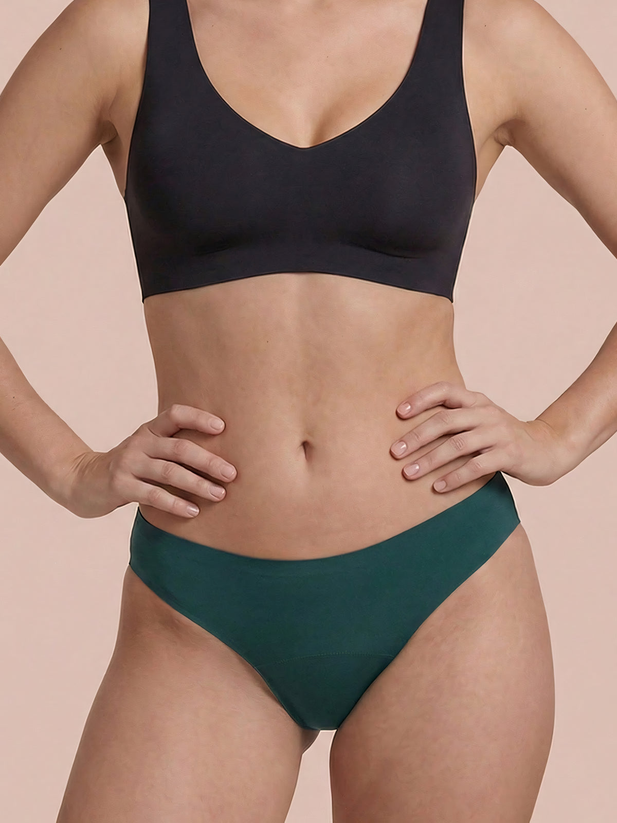 Classic 2.0 Brief | 100% auslaufsicher, Tag & Nacht | Grün | Periodenunterwäsche