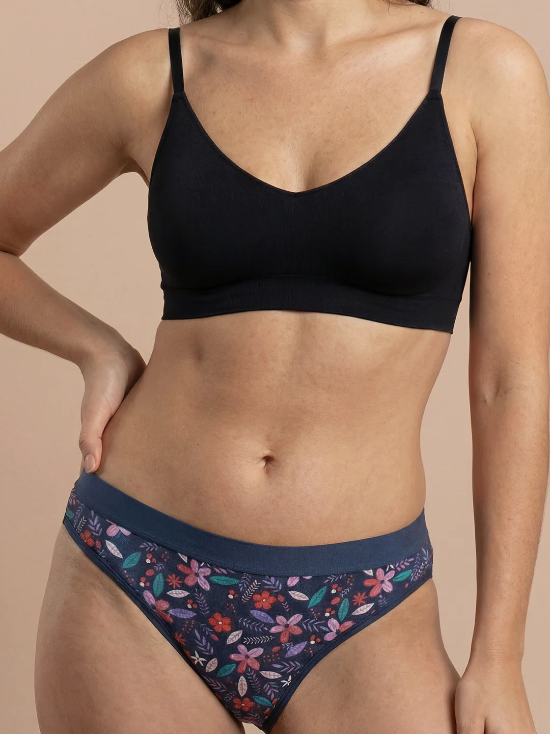 Flow | Blümchen | Periodenunterwäsche für Teenager