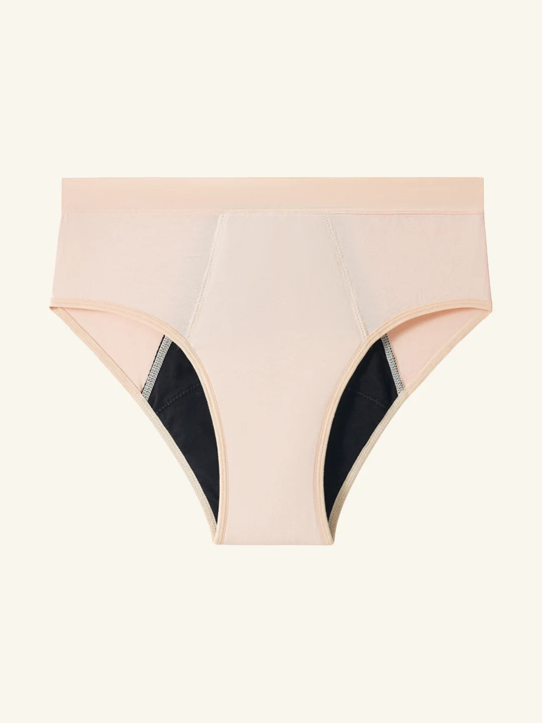 Invisible Hugger | 100% auslaufsicher, Tag & Nacht | Apricot | Periodenunterwäsche