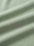High Waist Brief, close-up van de groene stof