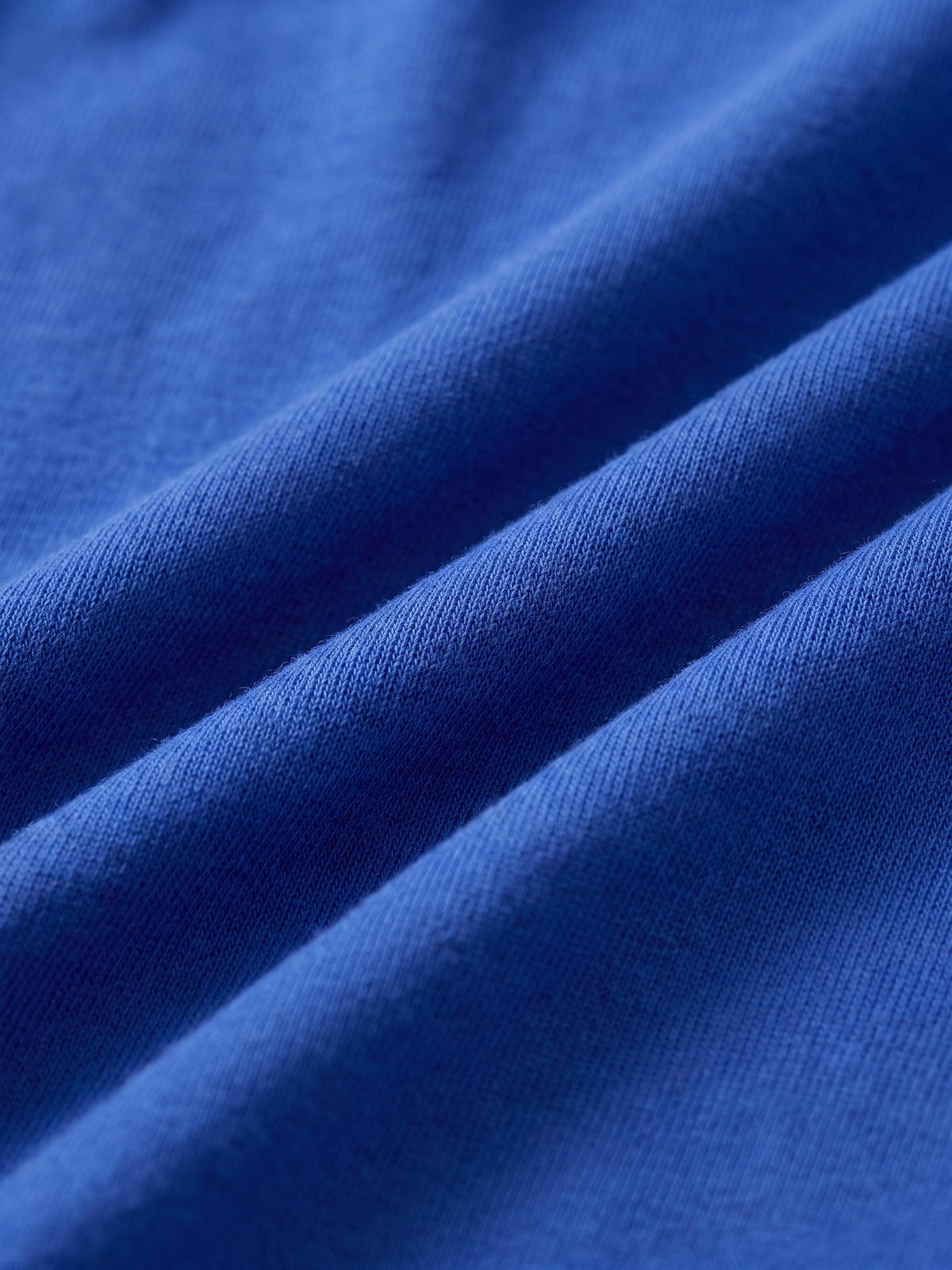 Naadloze Brief, close-up van de blauwe stof